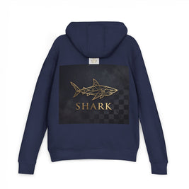 SHARK — Geometric Gold Poker Hoodie