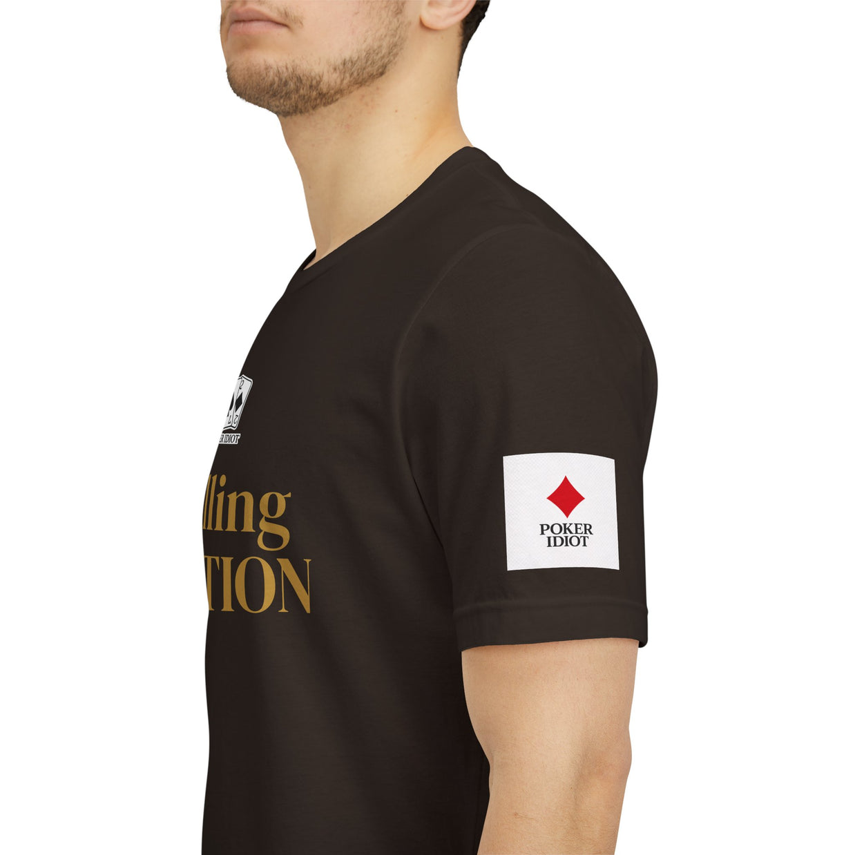 Poker Idiot “CALLING STATION” Tee — Poker Player Archetype Series