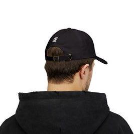 Poker Idiot Dad Cap – Diamond Logo / “OMC” Side Embroidery – Old Man Coffee Poker Hat