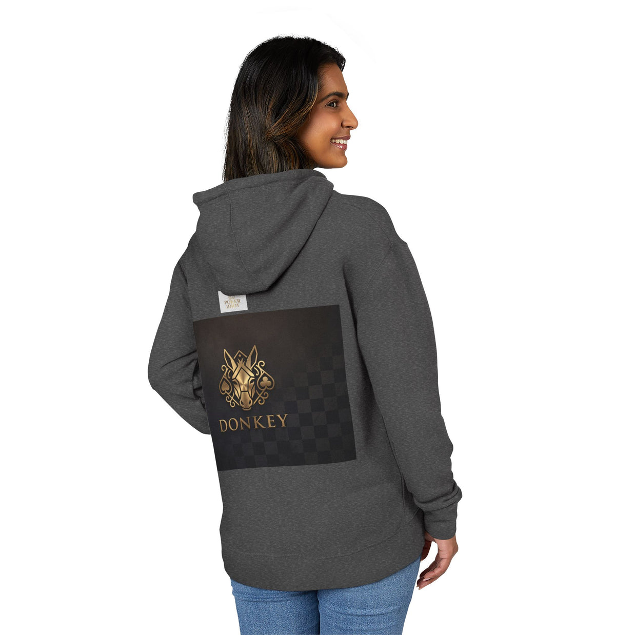 DONKEY — Geometric Gold Poker Hoodie