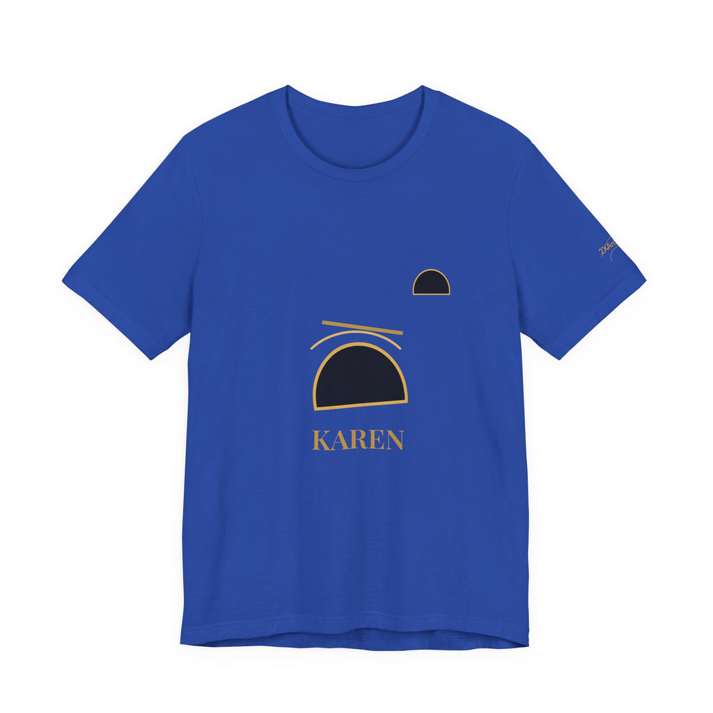 2XArcLine / ArcDome "Karen Minimalist Name Tee"