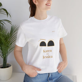 2XArcLine Minimalist(Karen =Jessica) Tee