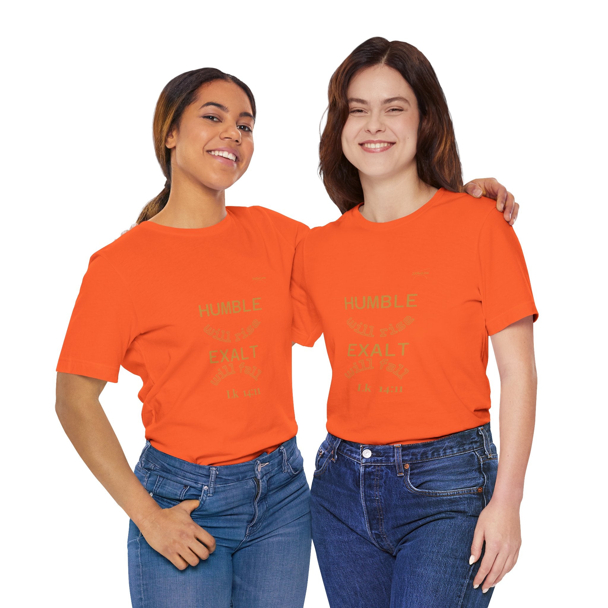Luke 14:11 “Humble & Exalted” Tee/Bible verse
