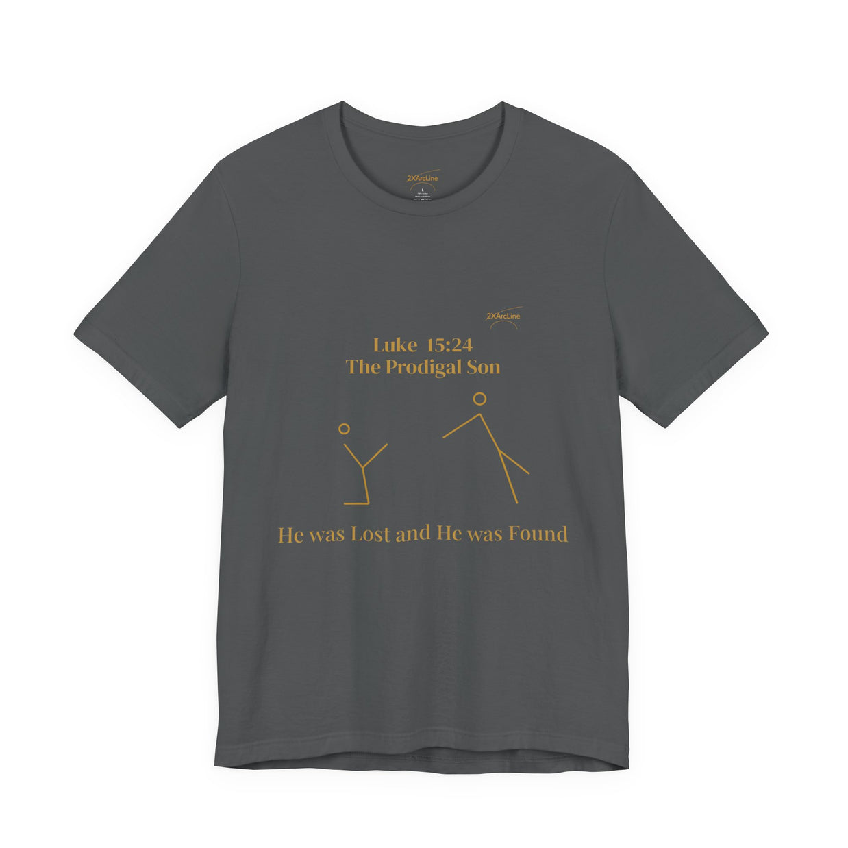 Luke 15:24 “Lost & Found” Tee/Bible Verse