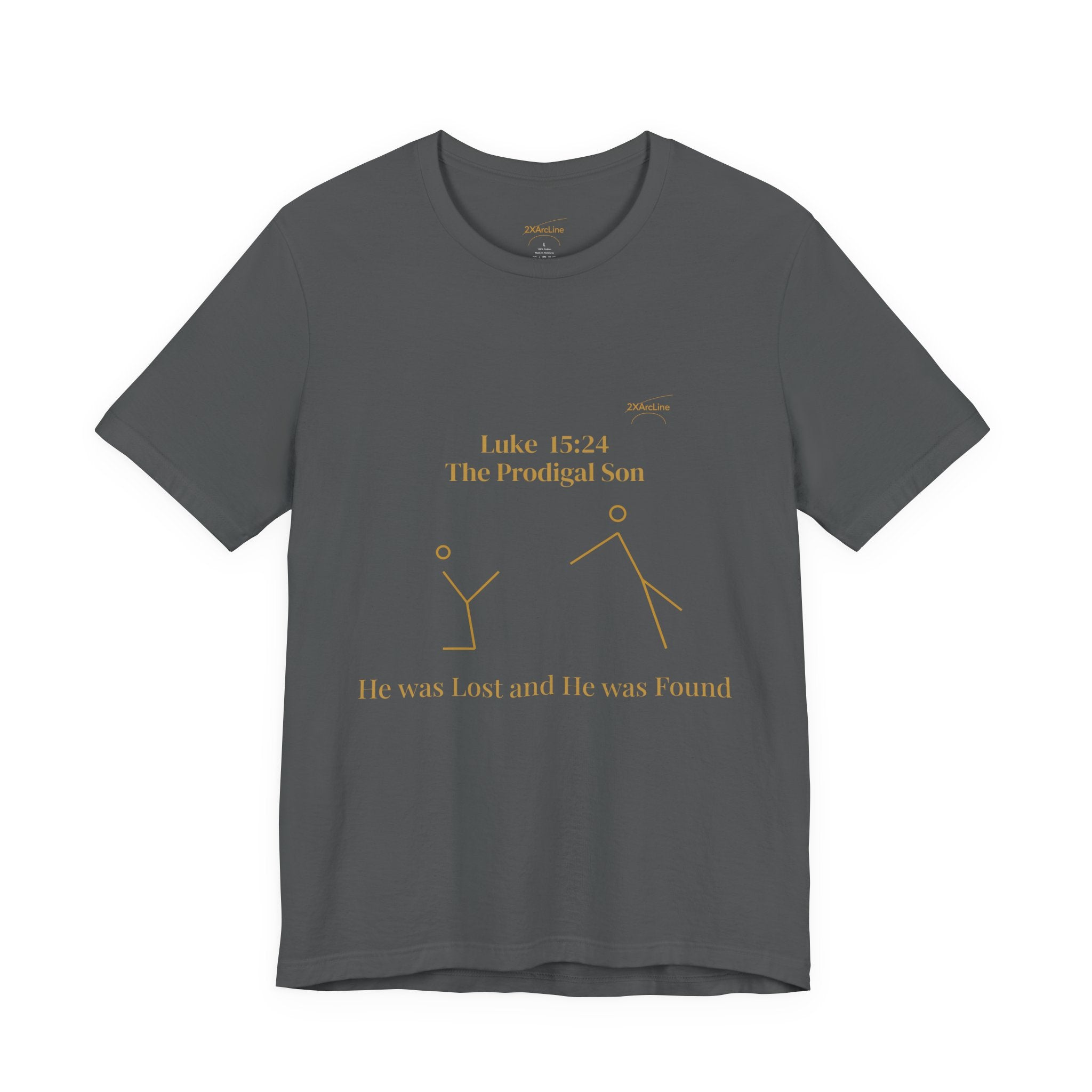 Luke 15:24 “Lost & Found” Tee/Bible Verse