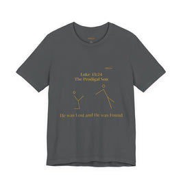 Luke 15:24 “Lost & Found” Tee/Bible Verse