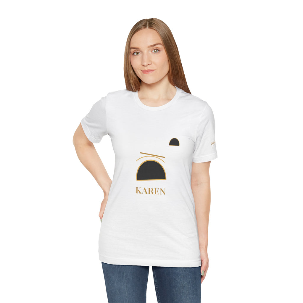 2XArcLine / ArcDome "Karen Minimalist Name Tee"