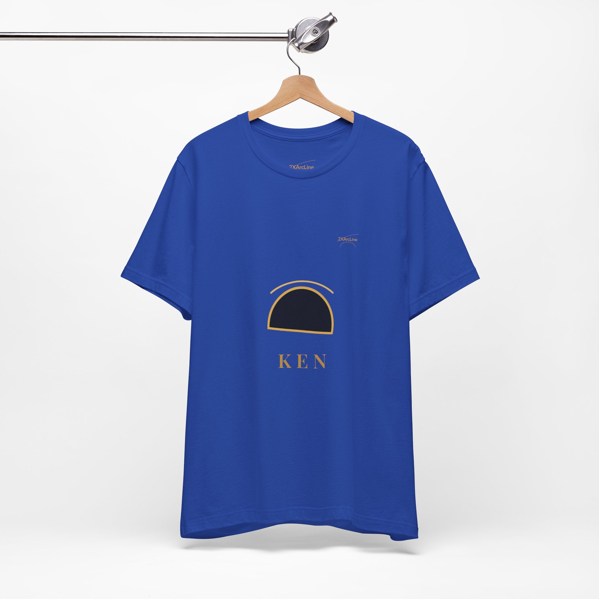 2XArcLine  Minimalist 'KEN' Graphic Tee