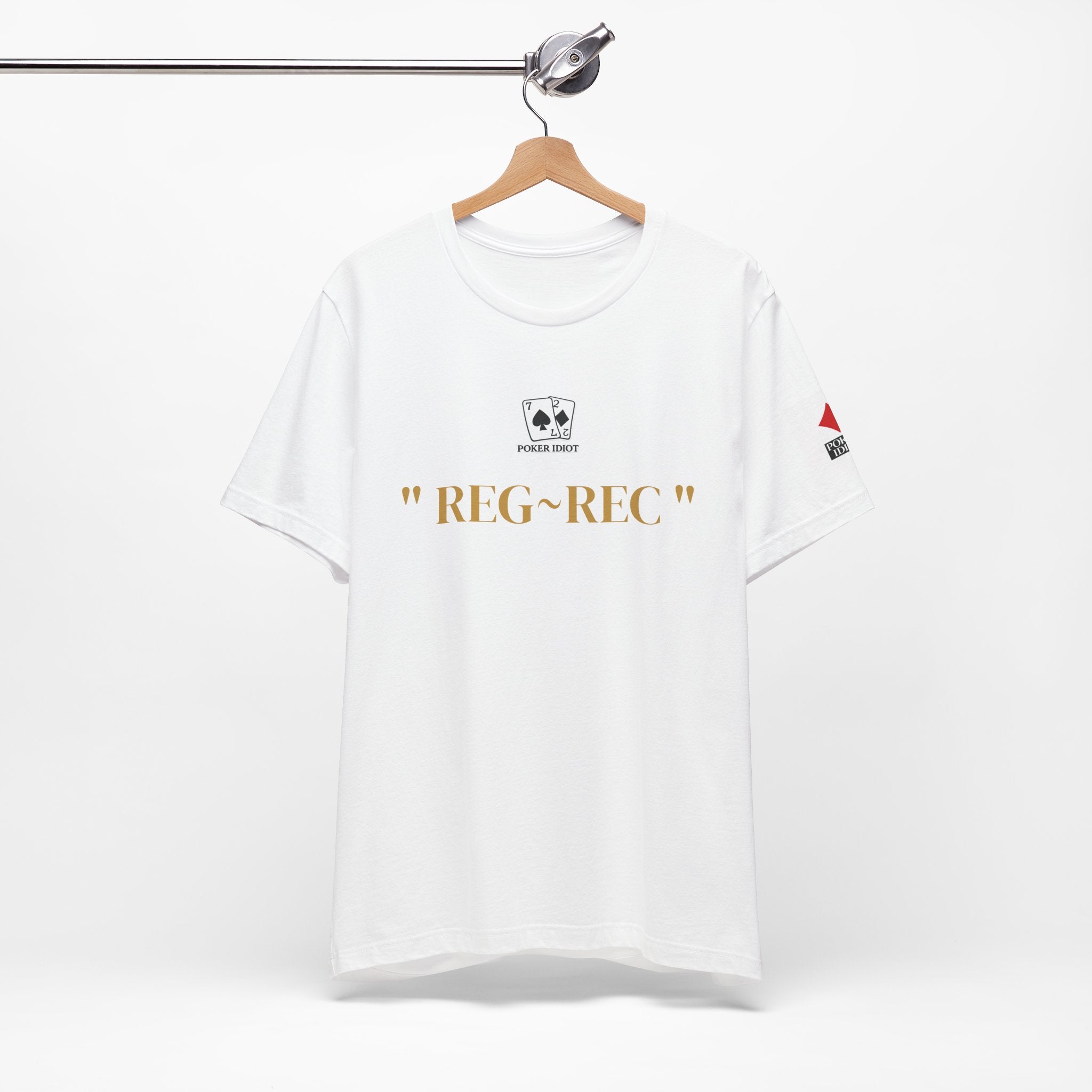 Poker Idiot “REG-REC” Tee — Poker Player Archetype Series