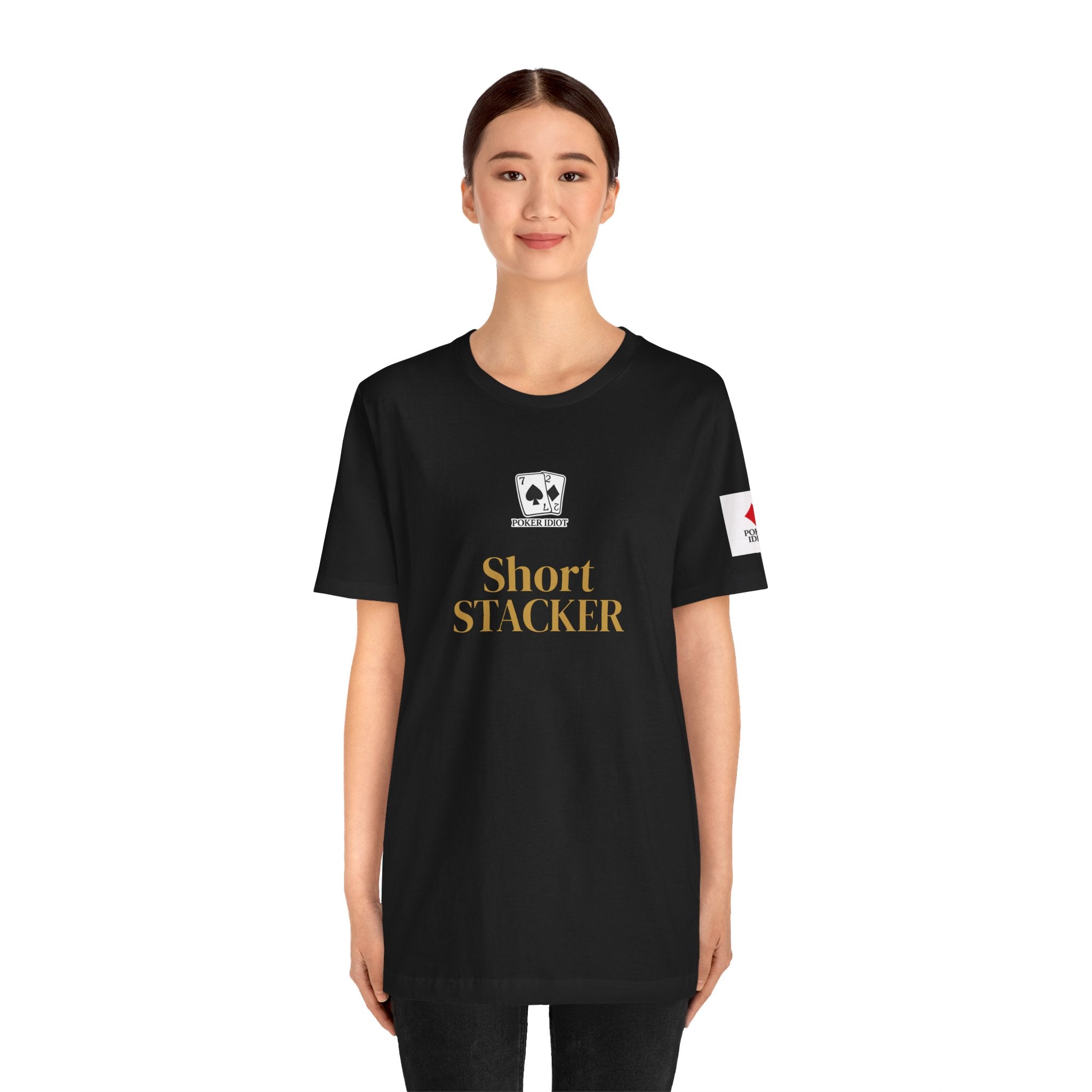 Poker Idiot “SHORT STACKER” Tee — Poker Player Archetype Series