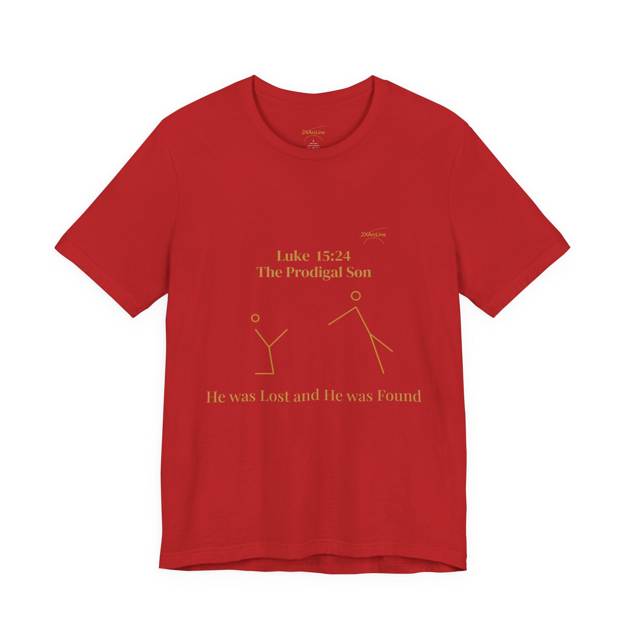 Luke 15:24 “Lost & Found” Tee/Bible Verse