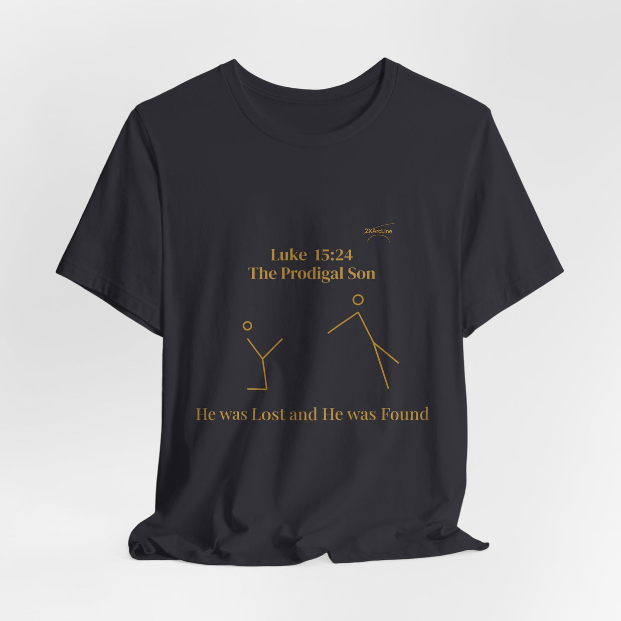 Luke 15:24 “Lost & Found” Tee/Bible Verse