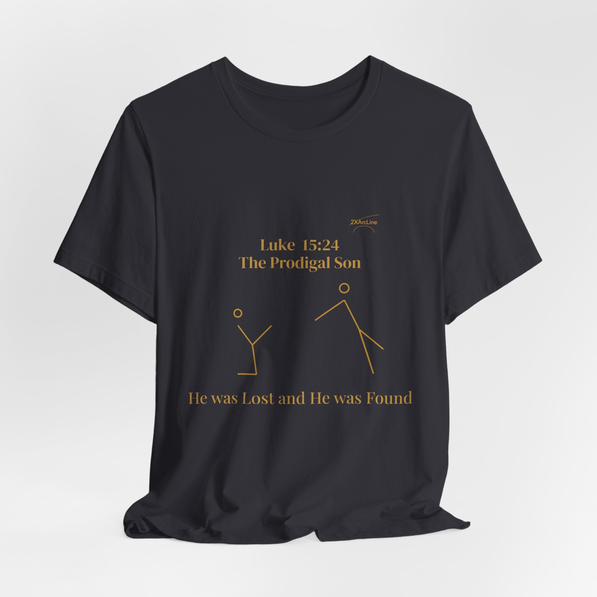 Luke 15:24 “Lost & Found” Tee/Bible Verse