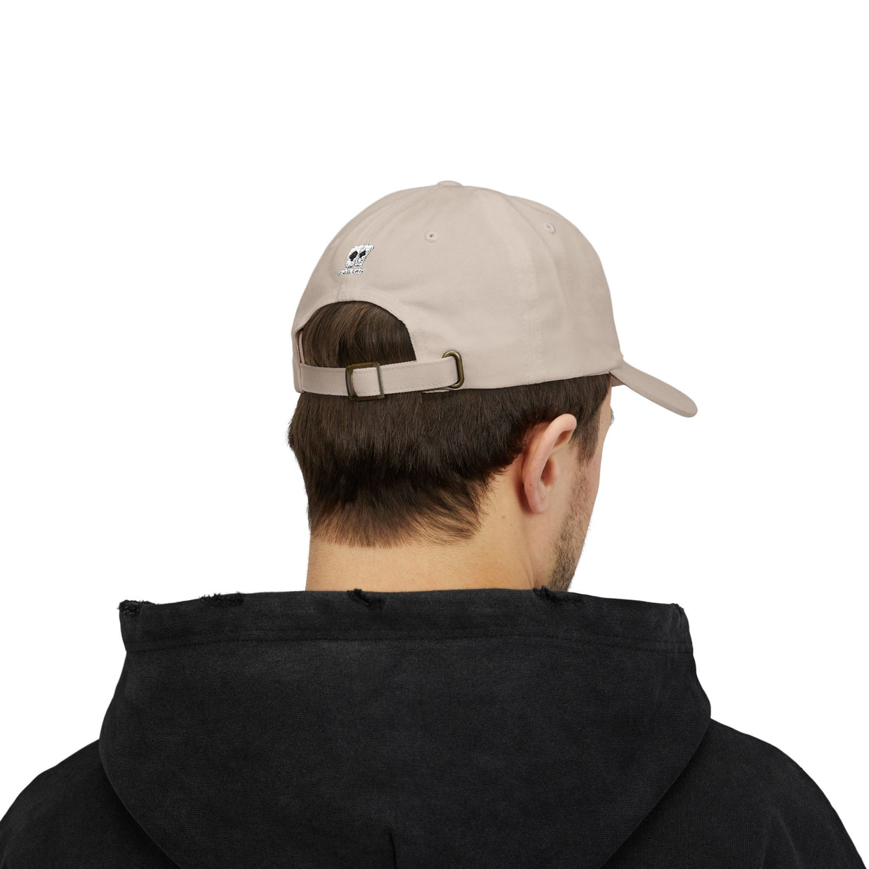Poker Idiot Dad Cap – Diamond Logo / “DEGEN” Side Embroidery – Poker & Gambling Streetwear Hat