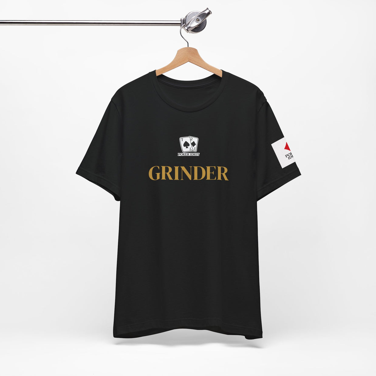 Poker Idiot “GRINDER” Tee — Poker Player Archetype Series