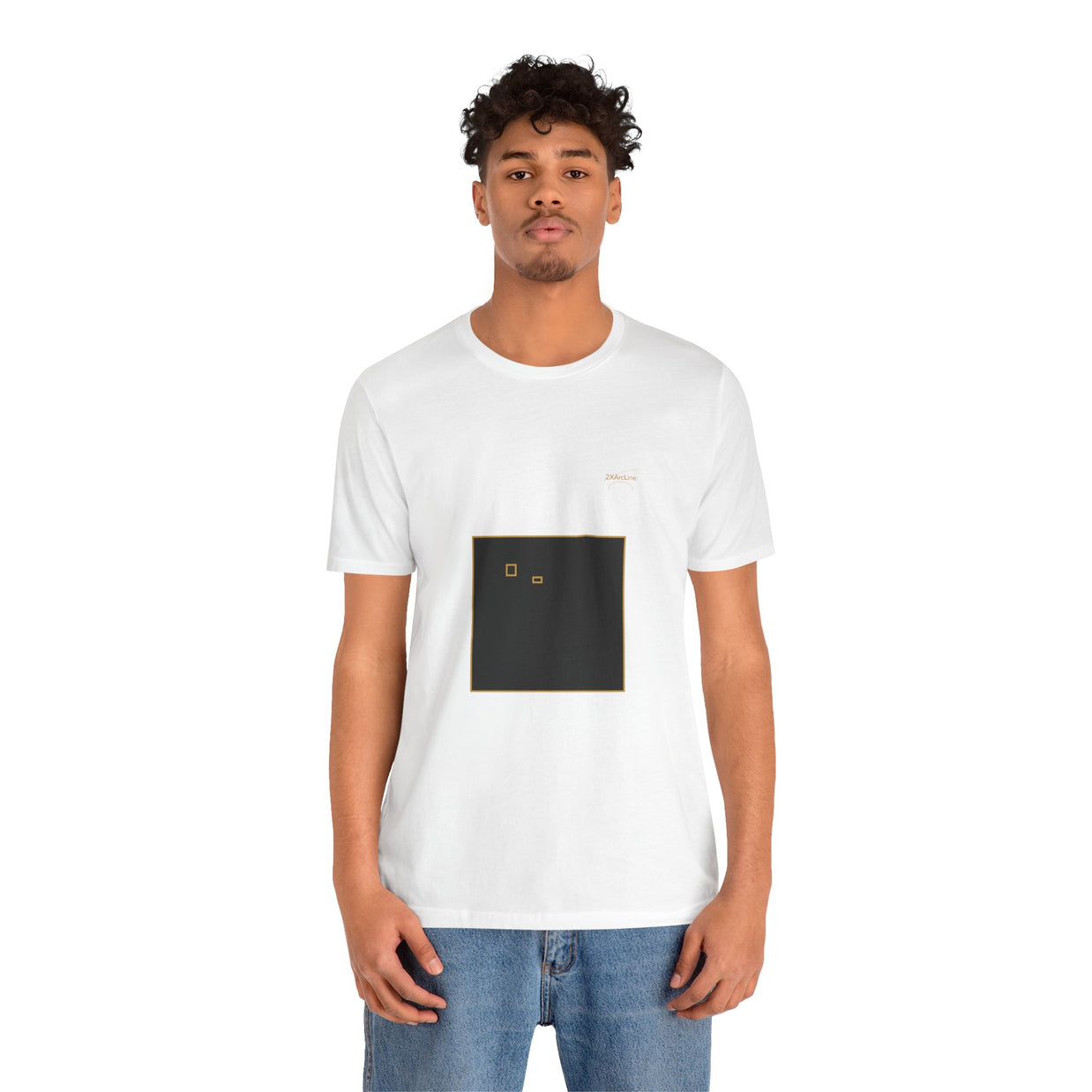 2XArcLine-Square/Geometry Tee