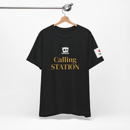 Poker Idiot “CALLING STATION” Tee — Poker Player Archetype Series