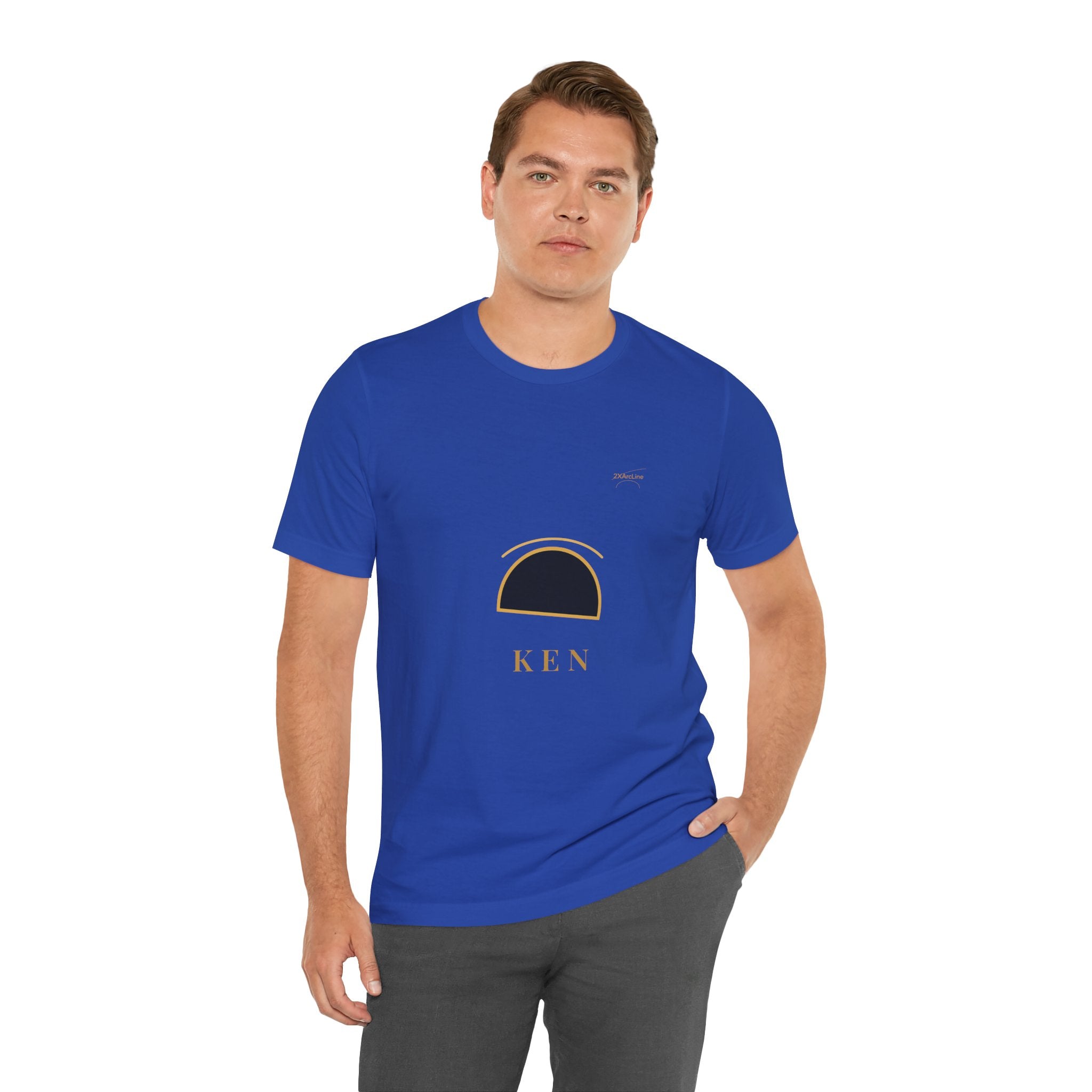 2XArcLine  Minimalist 'KEN' Graphic Tee