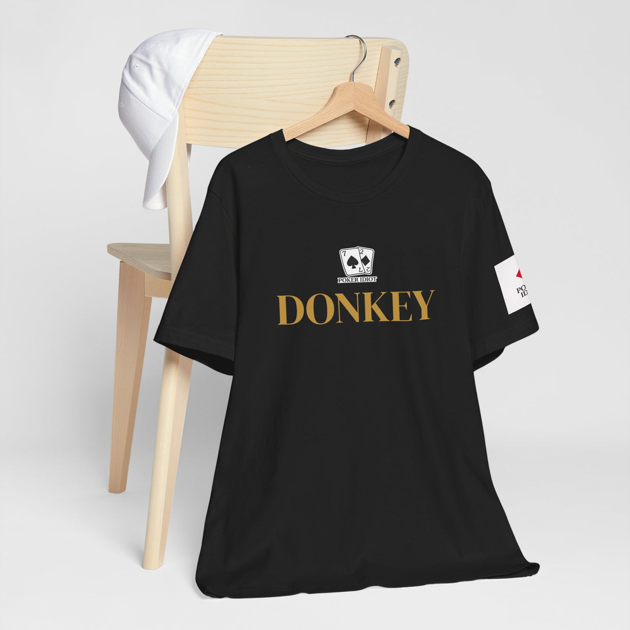 Poker Idiot “DONKEY” Tee — Poker Player Archetype Series
