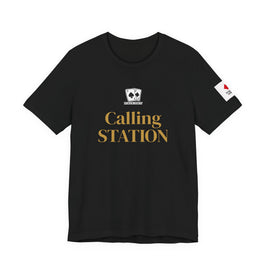 Poker Idiot “CALLING STATION” Tee — Poker Player Archetype Series