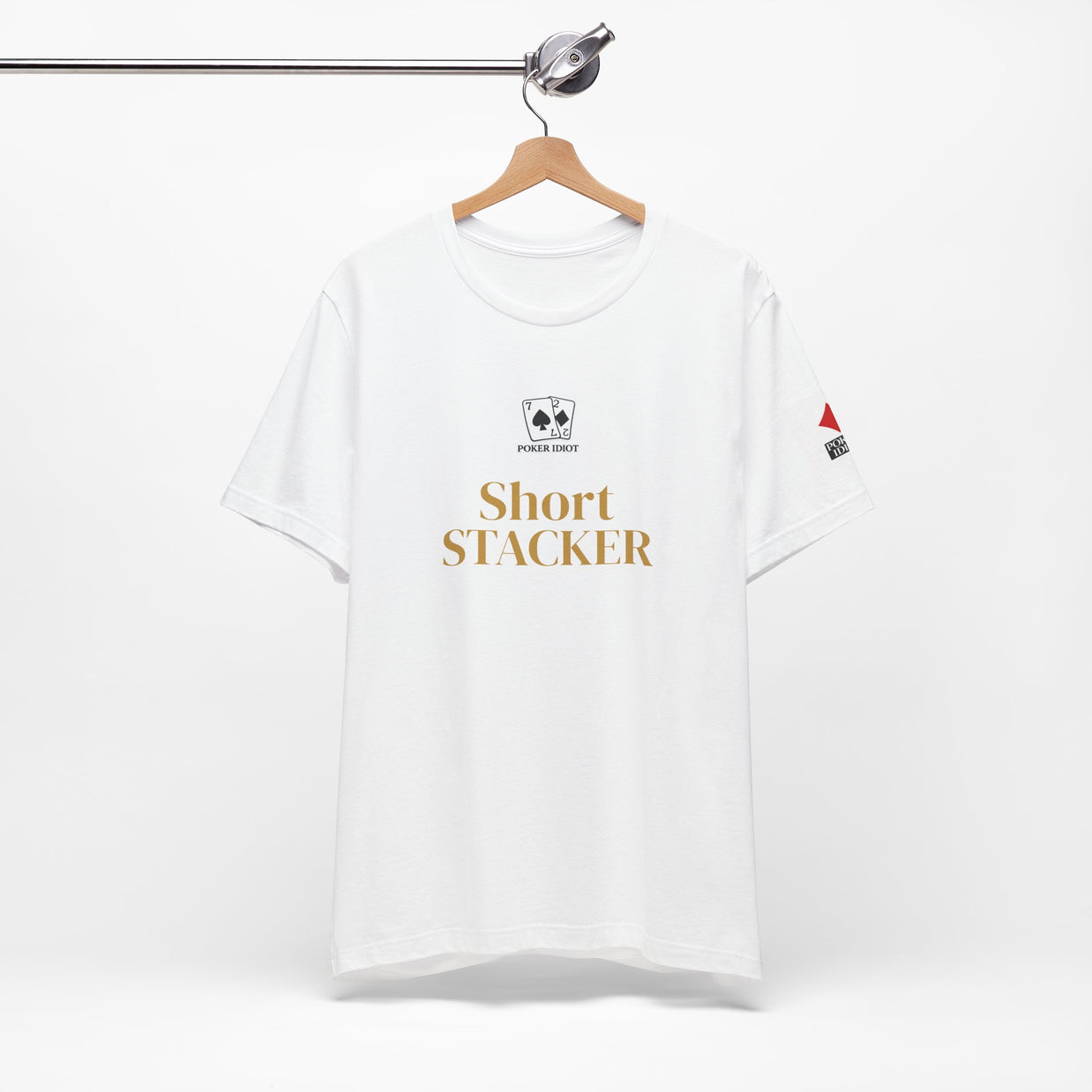 Poker Idiot “SHORT STACKER” Tee — Poker Player Archetype Series