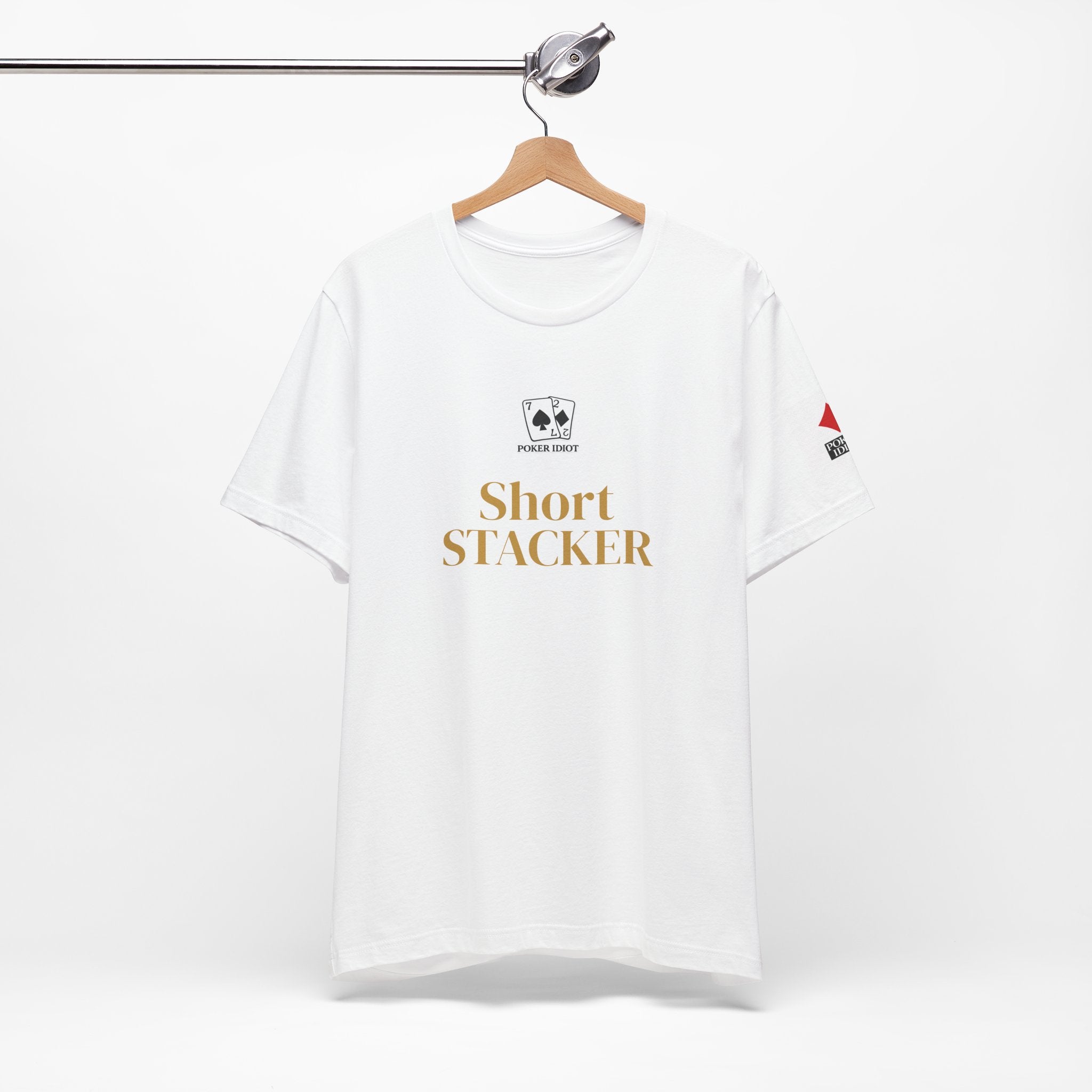 Poker Idiot “SHORT STACKER” Tee — Poker Player Archetype Series