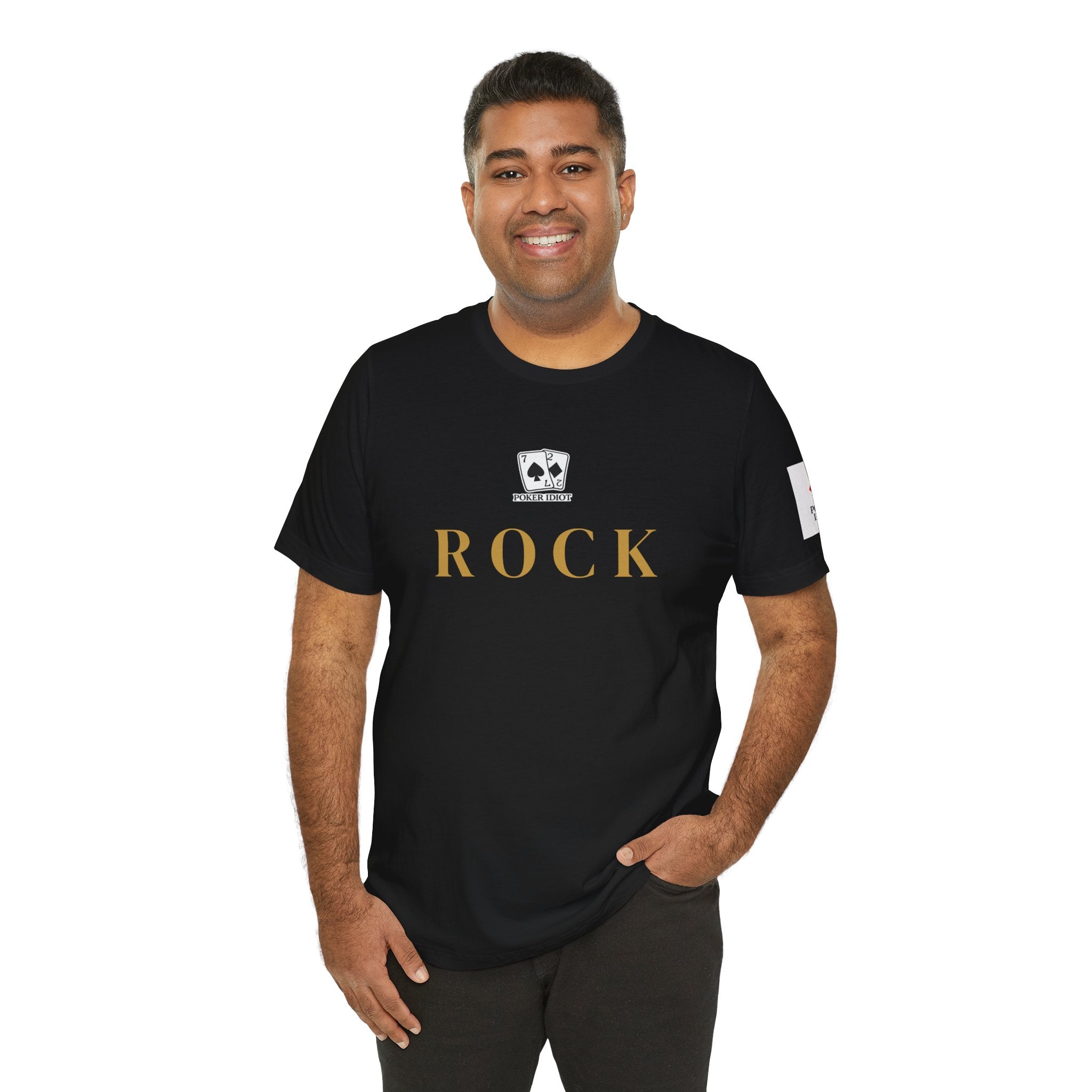 Poker Idiot “ROCK” Tee — Poker Player Archetype Series