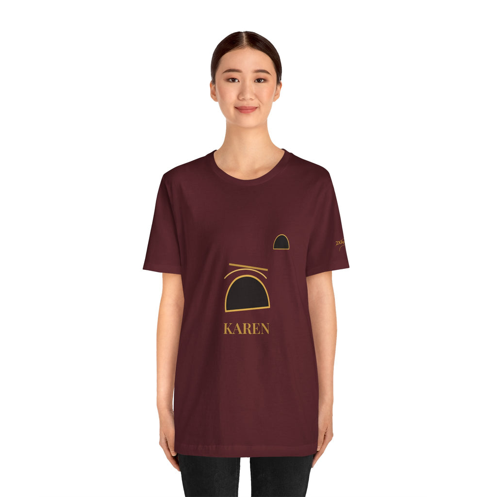 2XArcLine / ArcDome "Karen Minimalist Name Tee"