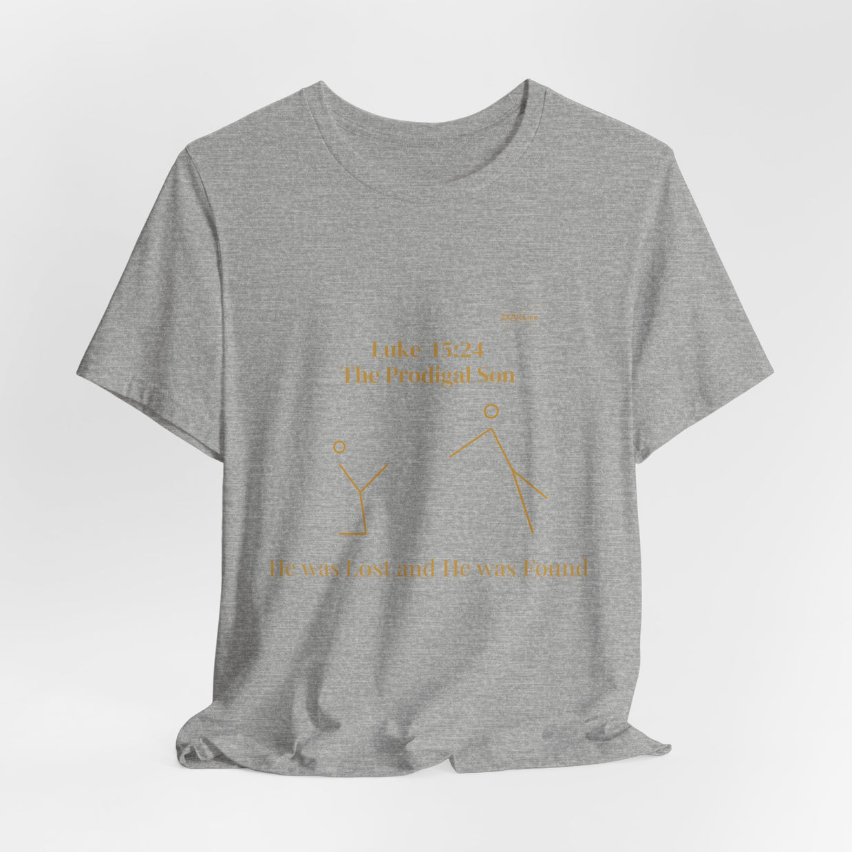 Luke 15:24 “Lost & Found” Tee/Bible Verse