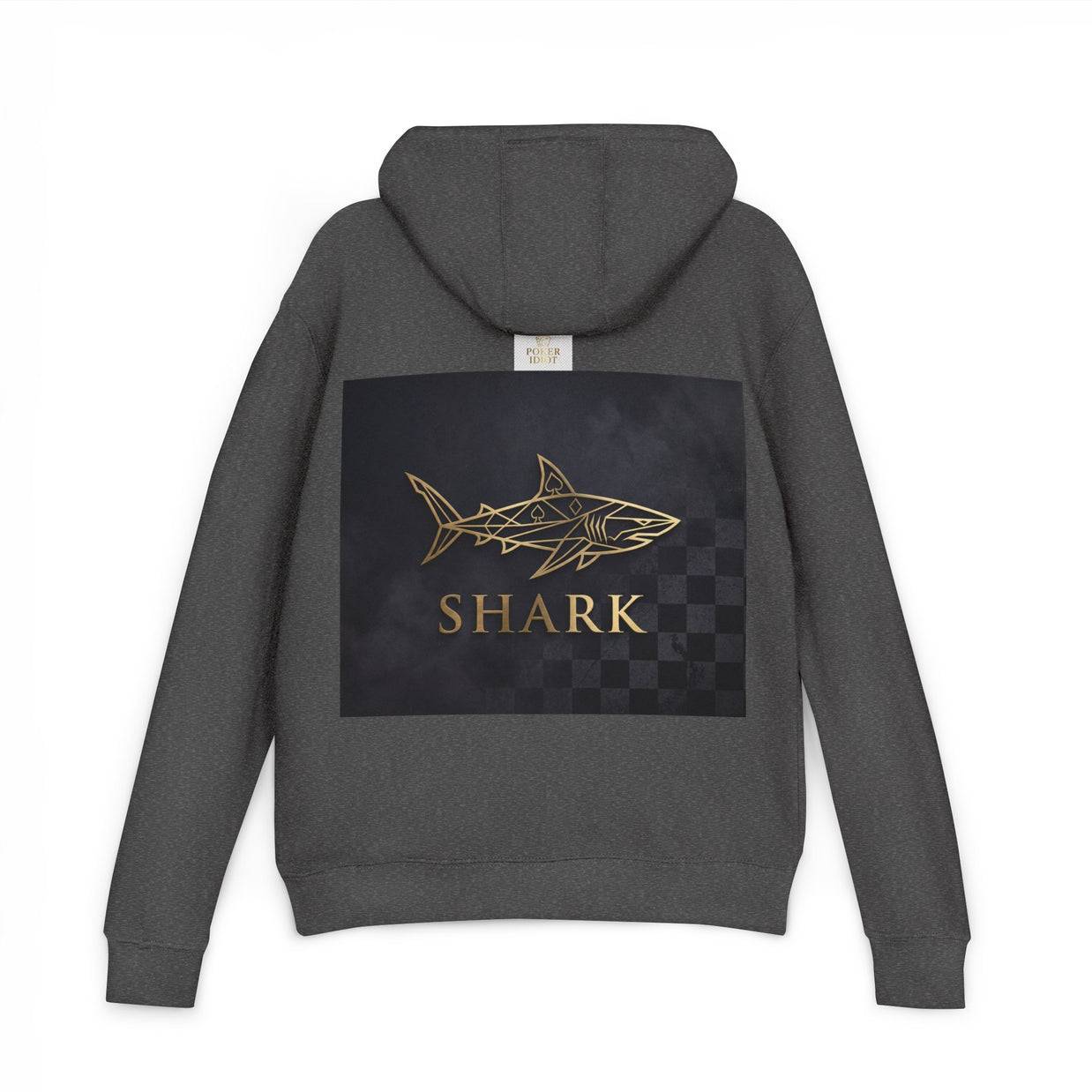 SHARK — Geometric Gold Poker Hoodie