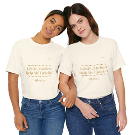 Mark 9:24 “Help My Unbelief” Tee/Bible verse