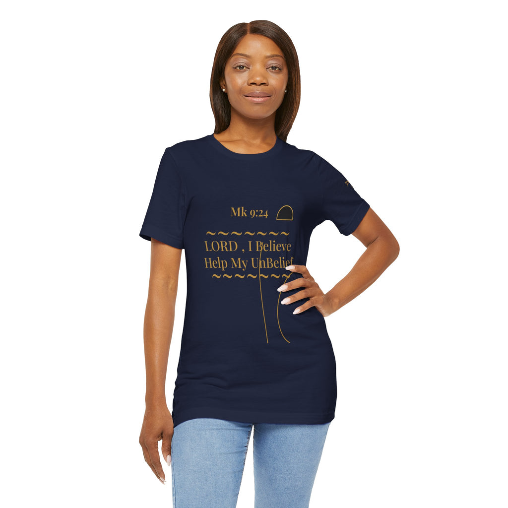2XArcLine Mark 9:24 “Help My Unbelief” Tee/Bible verse