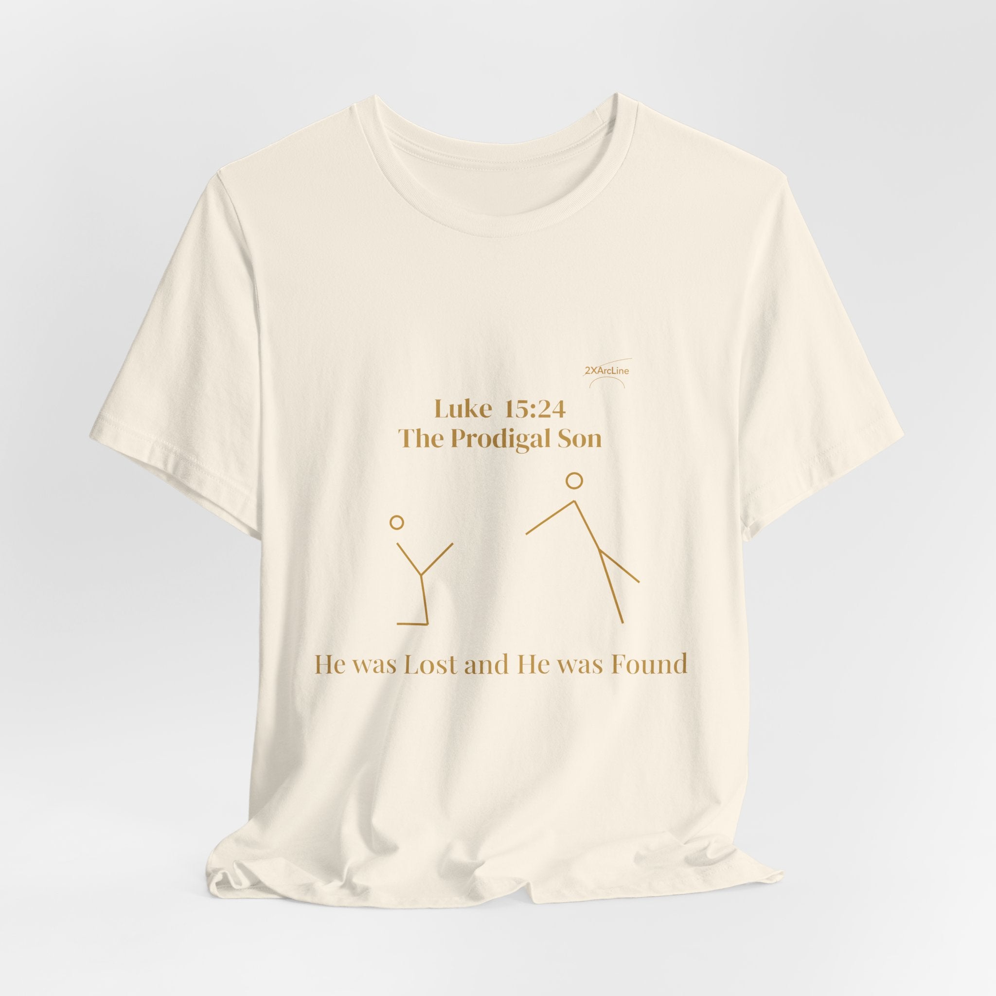 Luke 15:24 “Lost & Found” Tee/Bible Verse