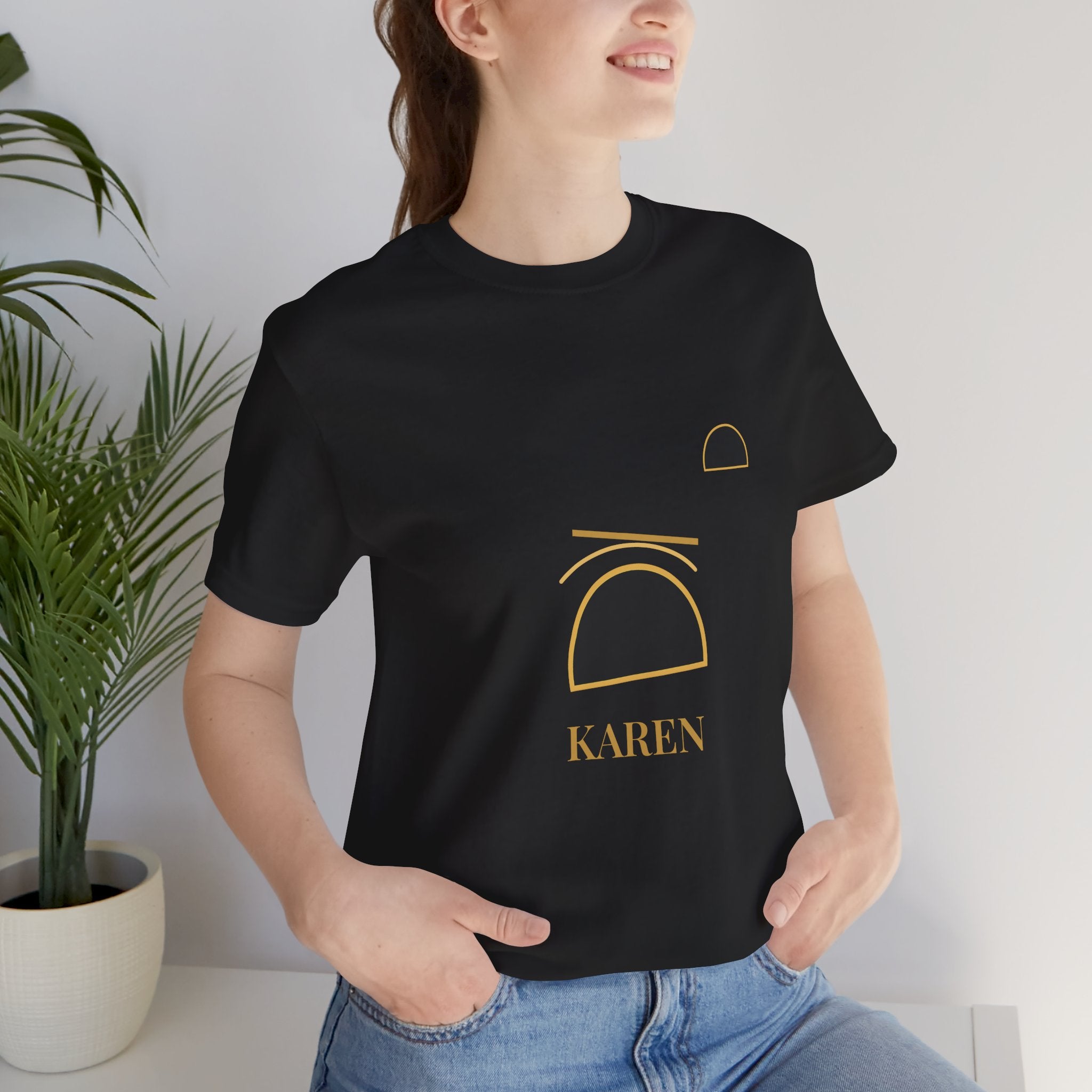 2XArcLine / ArcDome "Karen Minimalist Name Tee"