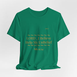 Mark 9:24 “Help My Unbelief” Tee/Bible verse