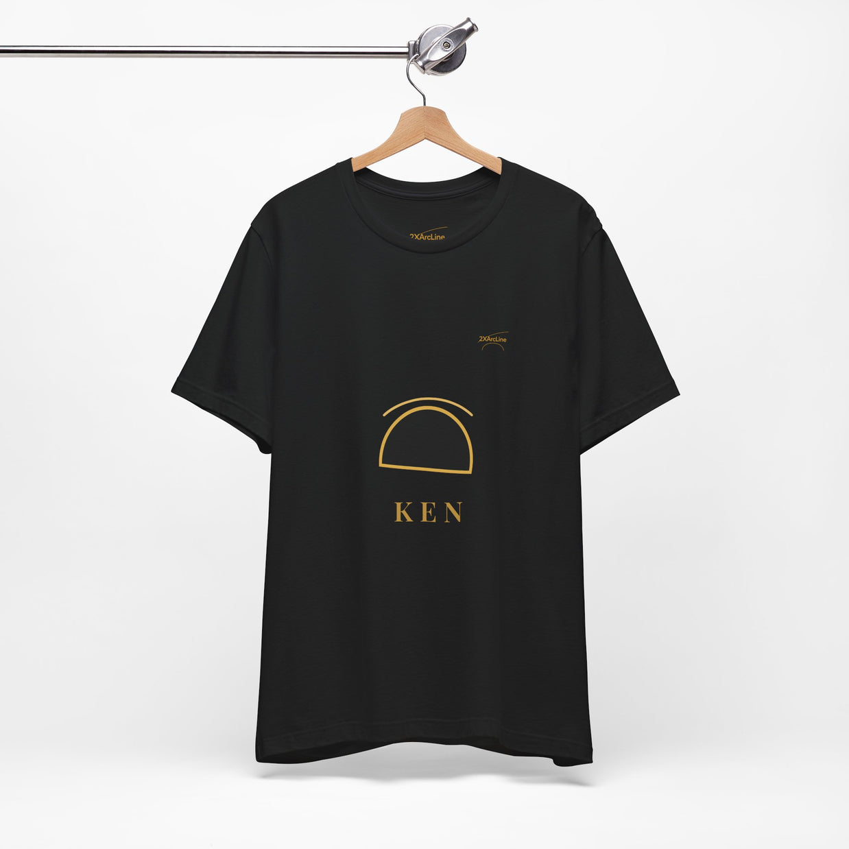 2XArcLine  Minimalist 'KEN' Graphic Tee
