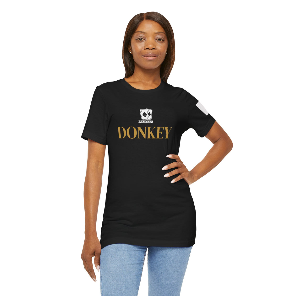 Poker Idiot “DONKEY” Tee — Poker Player Archetype Series