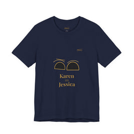2XArcLine Minimalist(Karen =Jessica) Tee