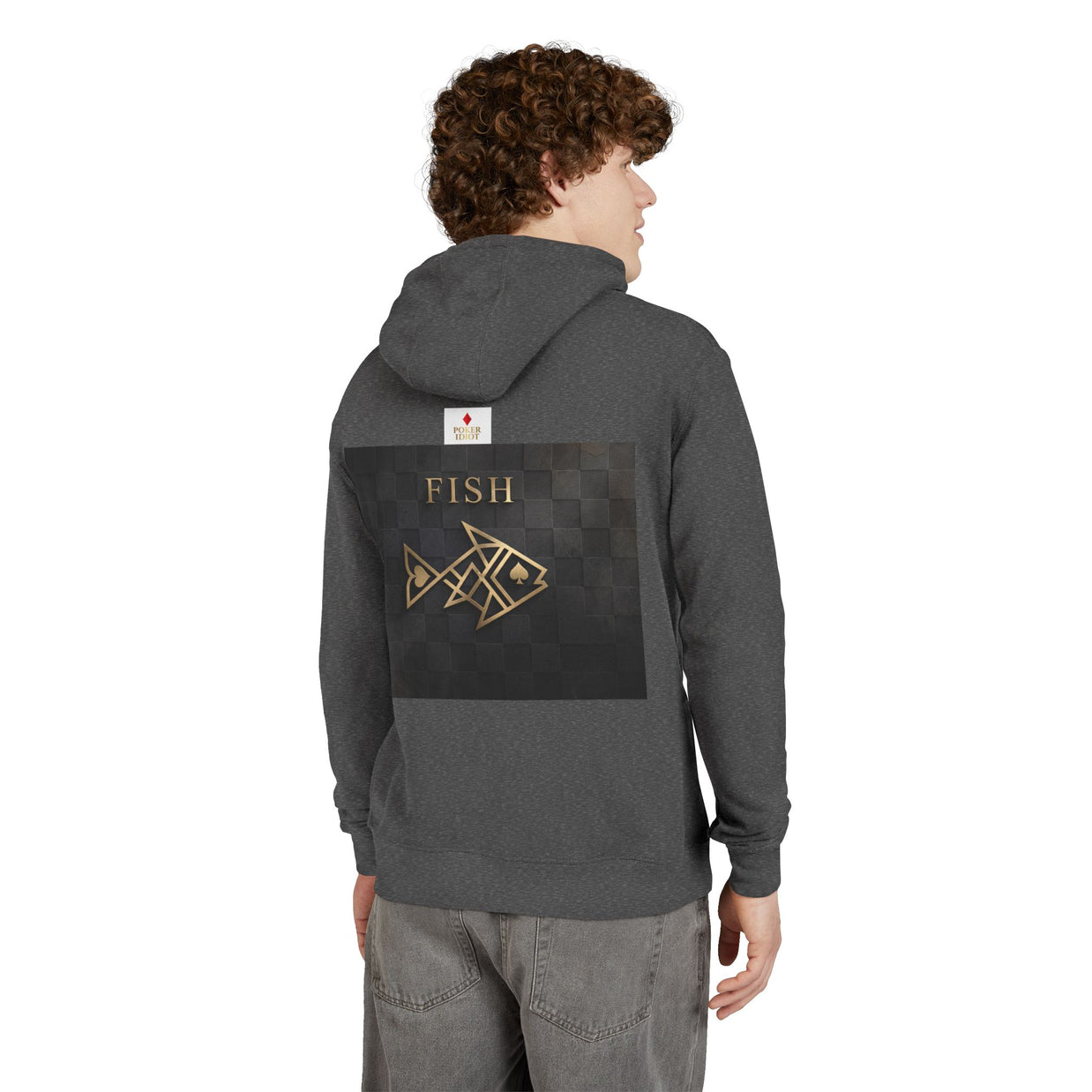FISH — Poker Idiot Geometric Hoodie
