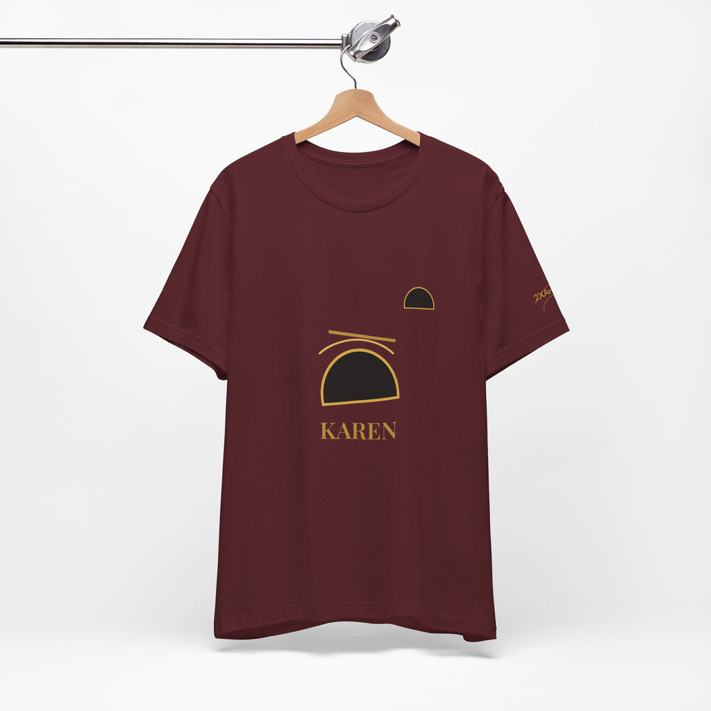 2XArcLine / ArcDome "Karen Minimalist Name Tee"