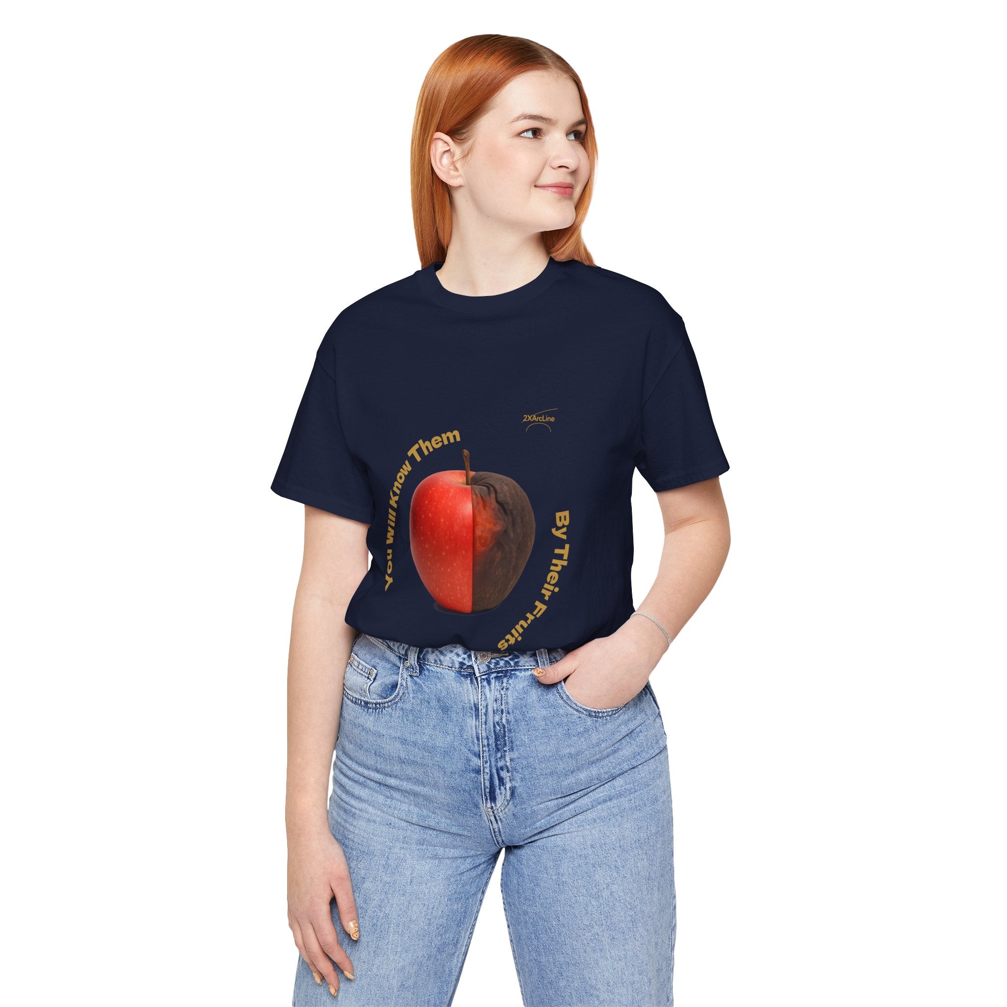 Matthew 7:16 “By Their Fruits” Tee/Bible verse