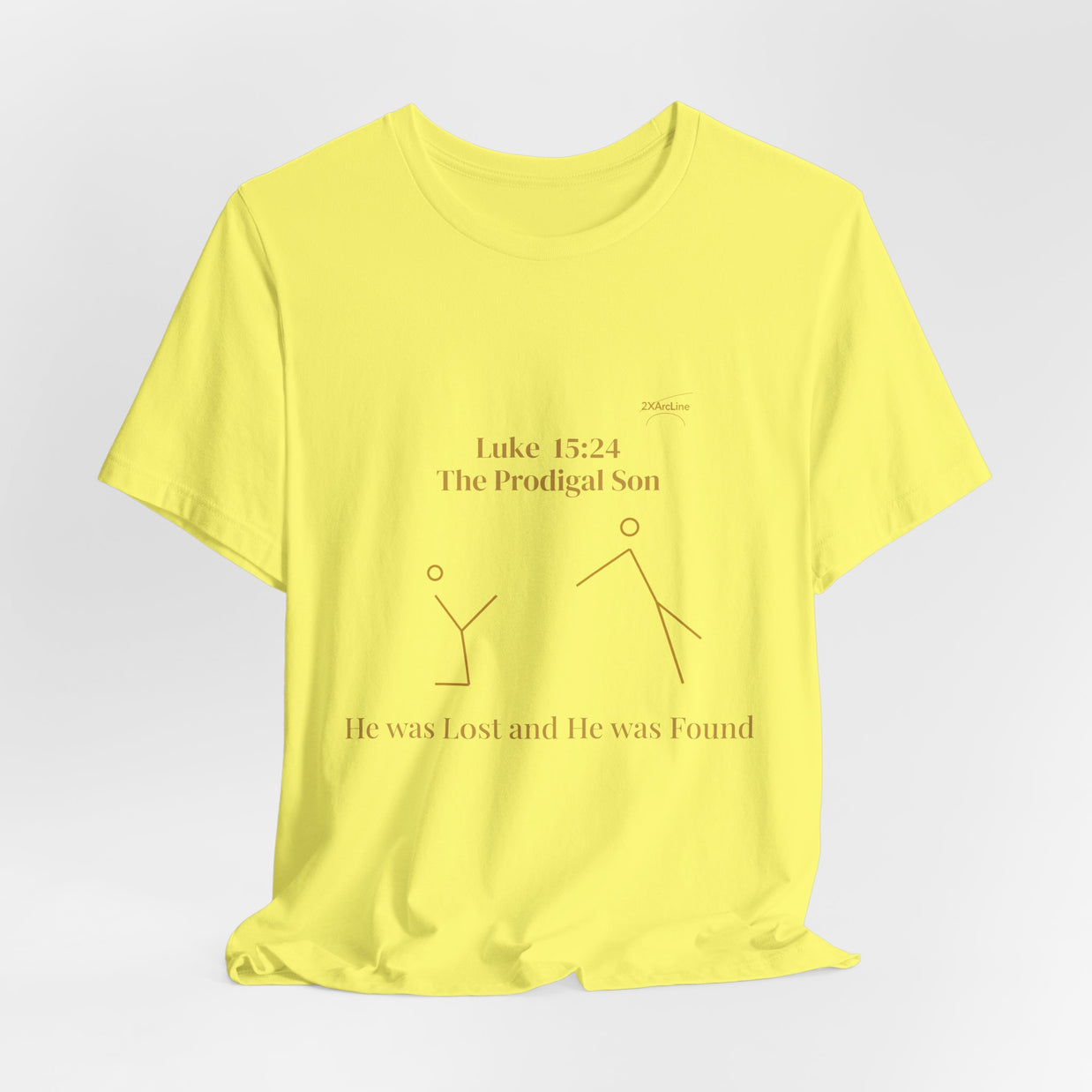 Luke 15:24 “Lost & Found” Tee/Bible Verse