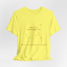 Luke 15:24 “Lost & Found” Tee/Bible Verse