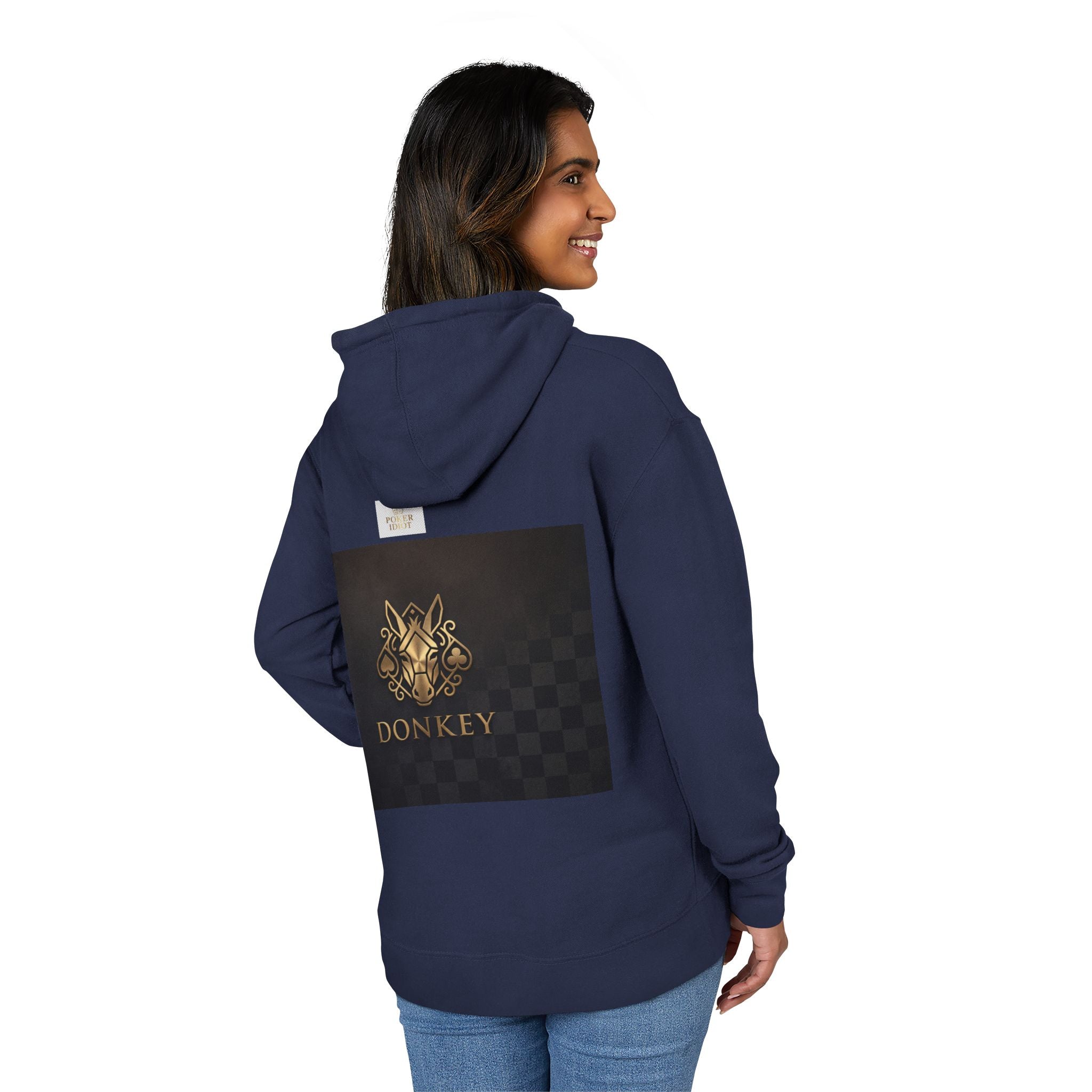 DONKEY — Geometric Gold Poker Hoodie