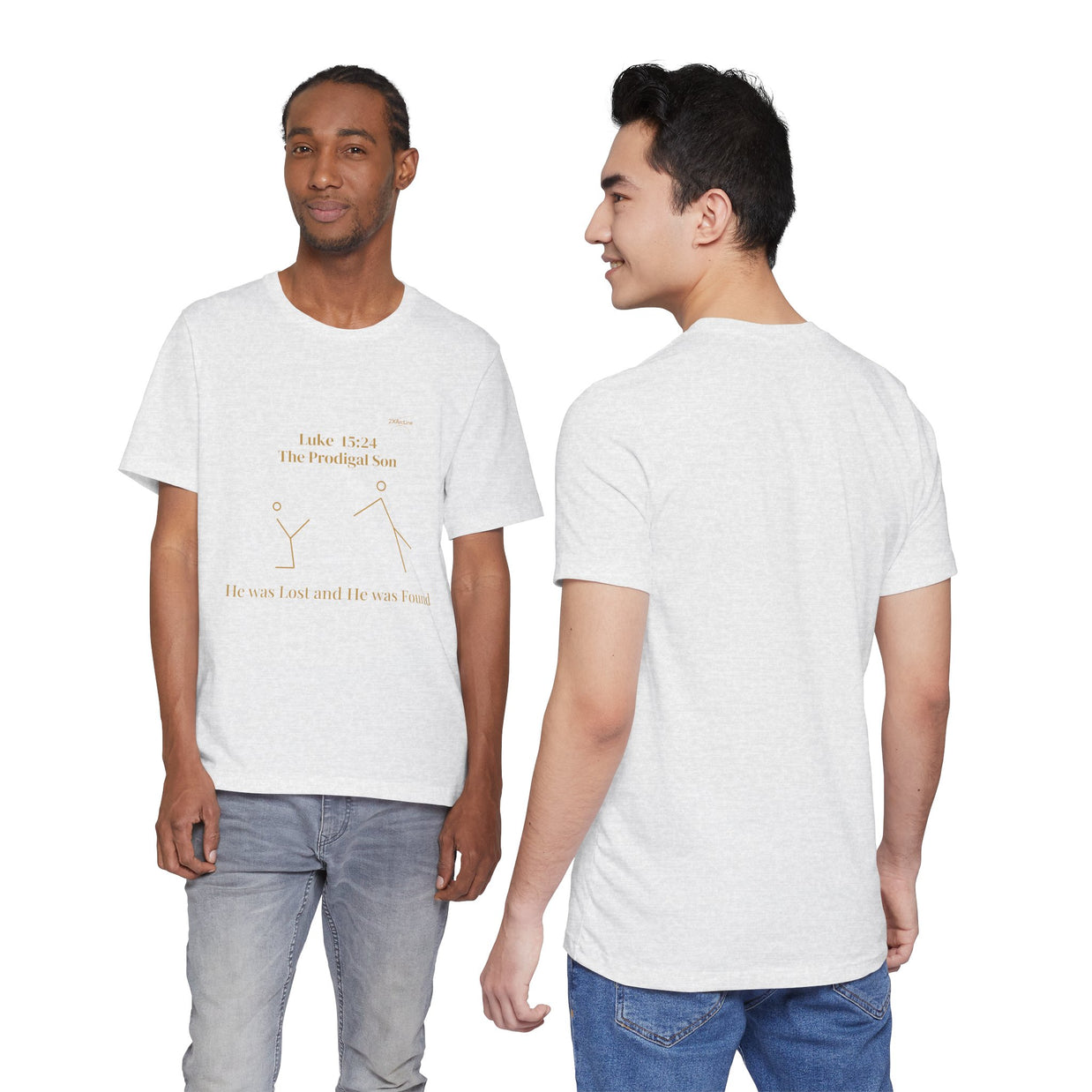 Luke 15:24 “Lost & Found” Tee/Bible Verse