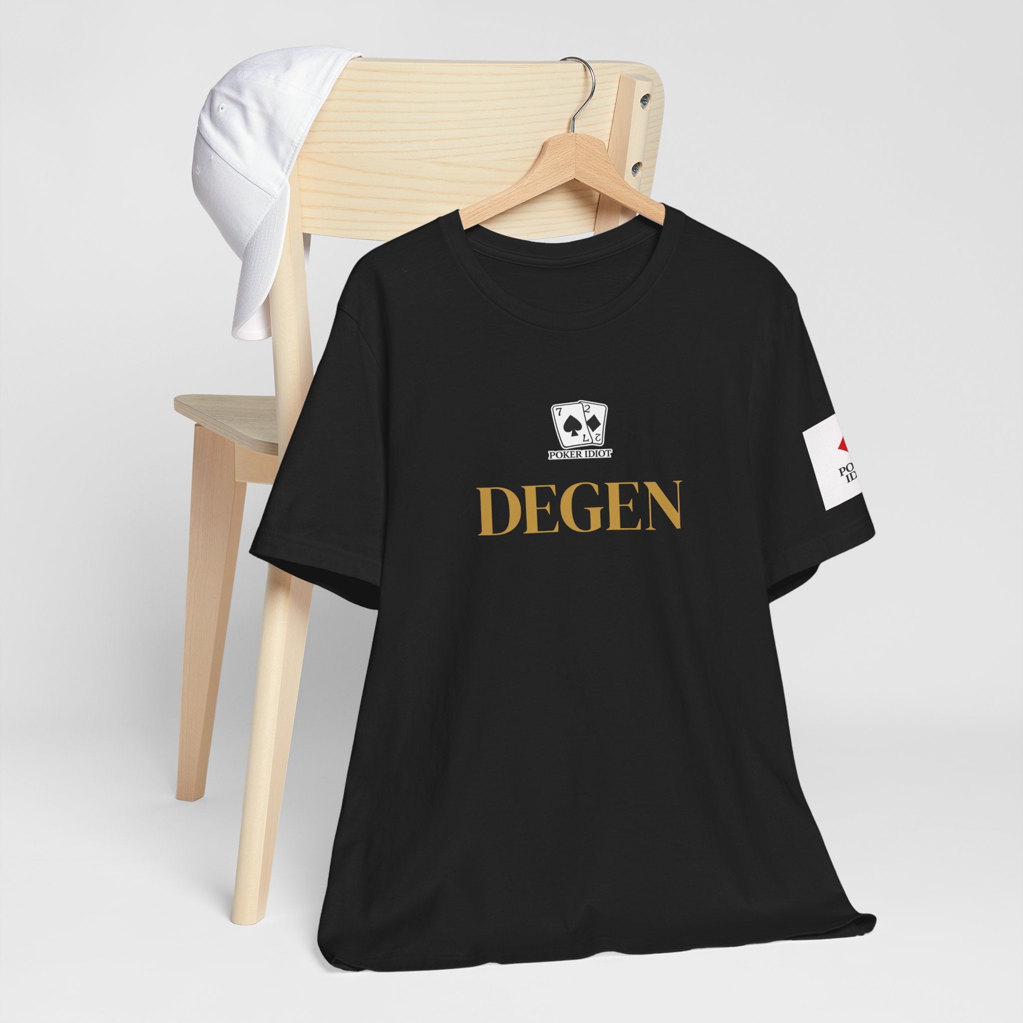 Poker Idiot “DEGEN” Tee — Poker Player Archetype Series