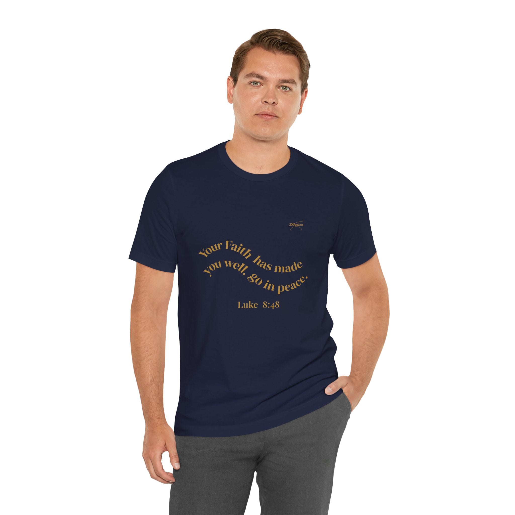 Luke 15:24 “Lost & Found” Tee/Bible verse