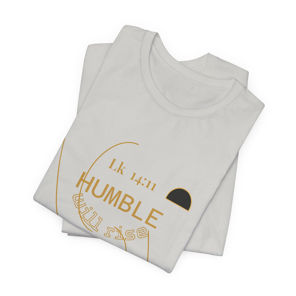 2XArcLine Luke 14:11 “Humble & Exalted” Tee/Bible verse