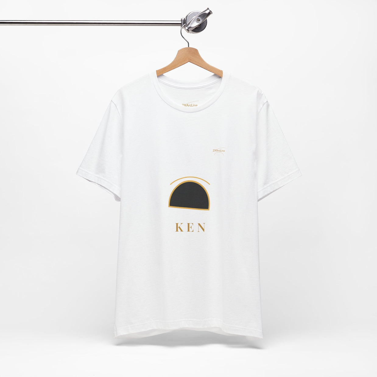 2XArcLine  Minimalist 'KEN' Graphic Tee