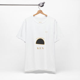 2XArcLine  Minimalist 'KEN' Graphic Tee